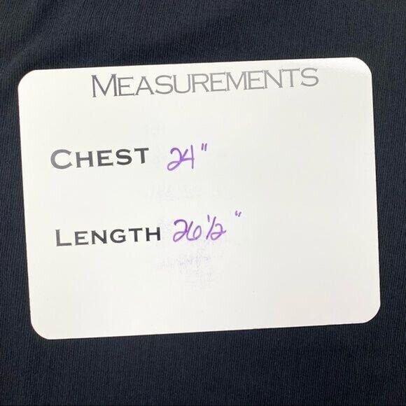 Max Studio Womens Top L‎ Black Mock Neck Button Sleeve Minimalist Quiet Luxury - Picture 12 of 12